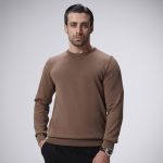 پلیور بافت یقه گرد مردانه کد 011 - تصویر 6